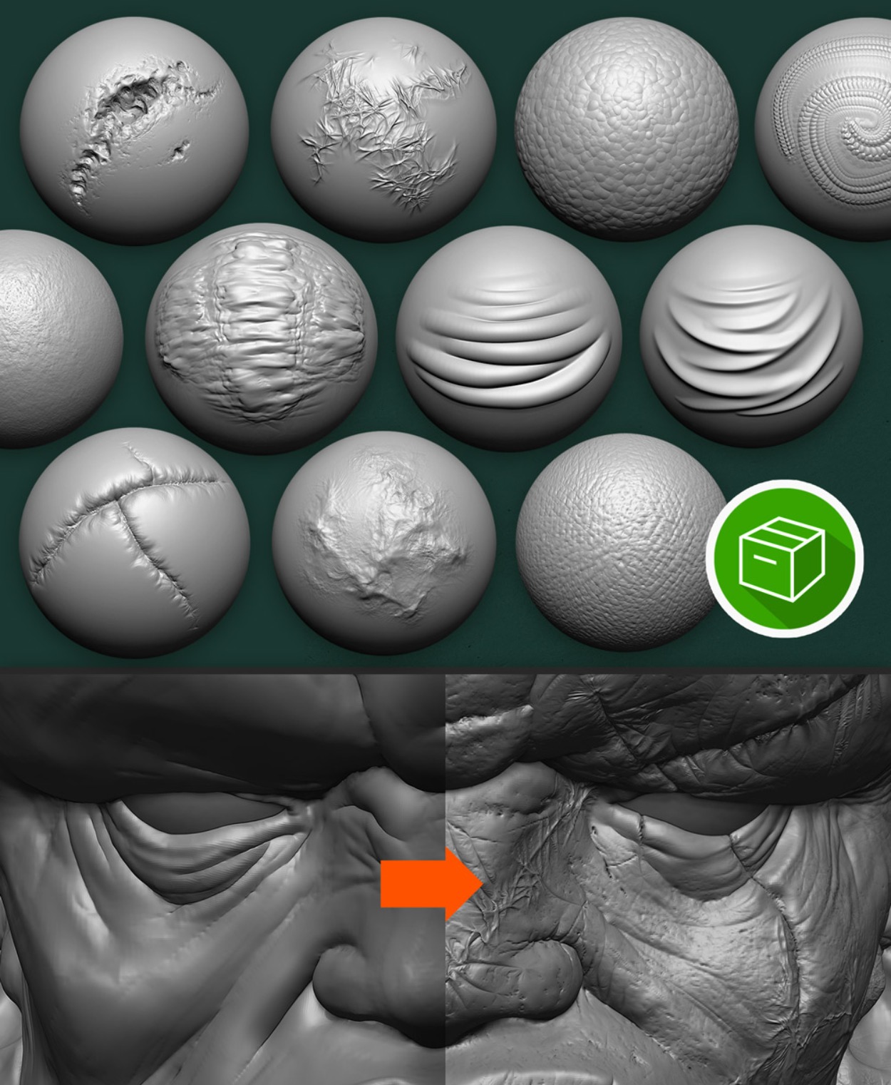 how to import alphas in zbrush